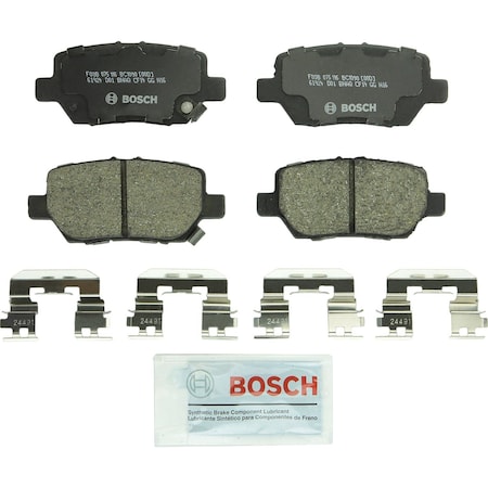 Bosch Quietcast Disc Disc Brake Pads, Bc1090 BC1090